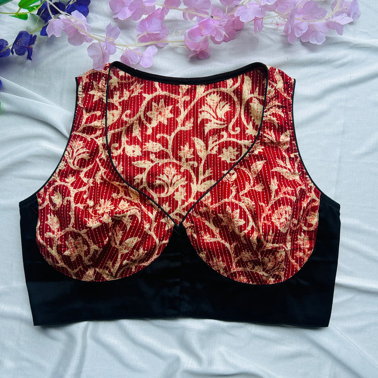 Ajrakh Printed Cotton Blouse
