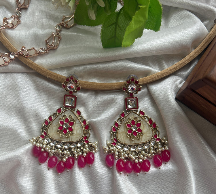 Ruya - Pink Earrings