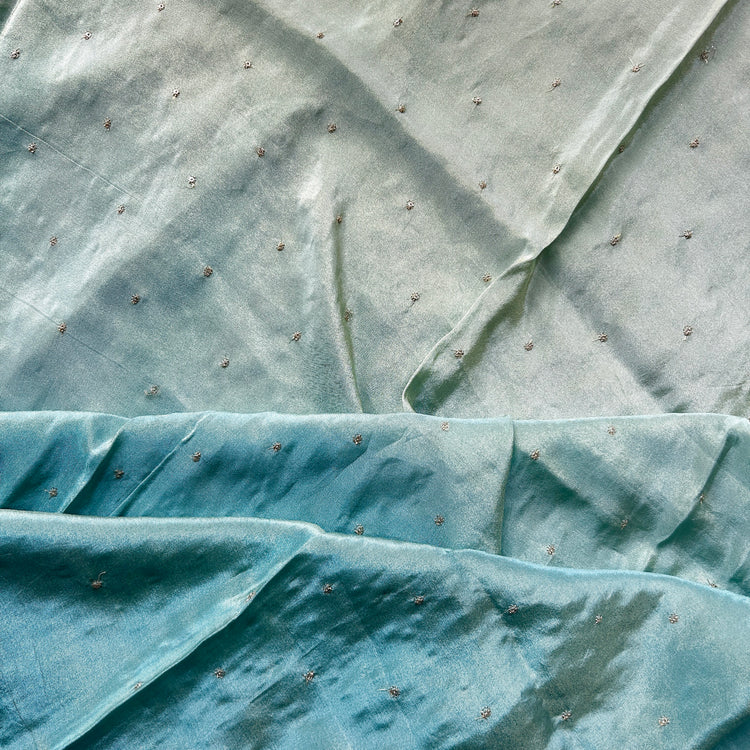 Pistachio Dual Shades Tissue Fabric