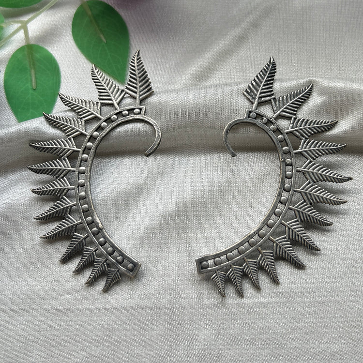 The Tribal Feather Ear Cuffs