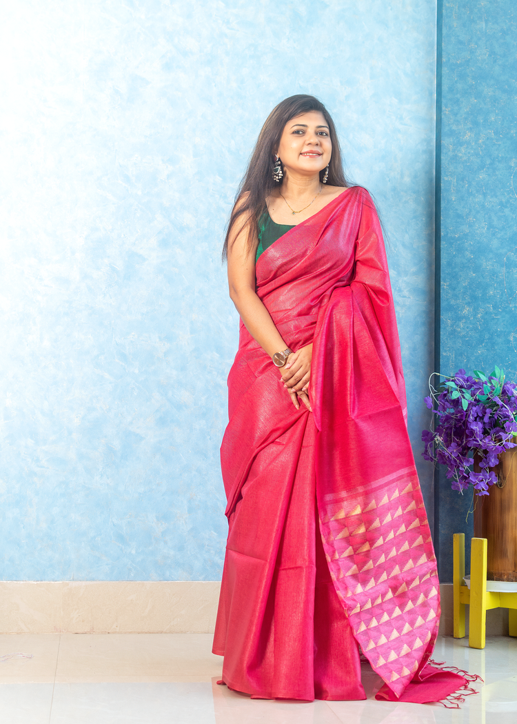 Ruby Red Noel Silk