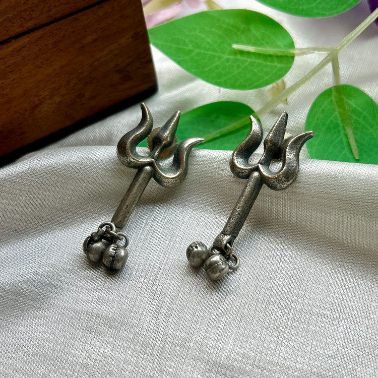 The Shakti Trishul Studs