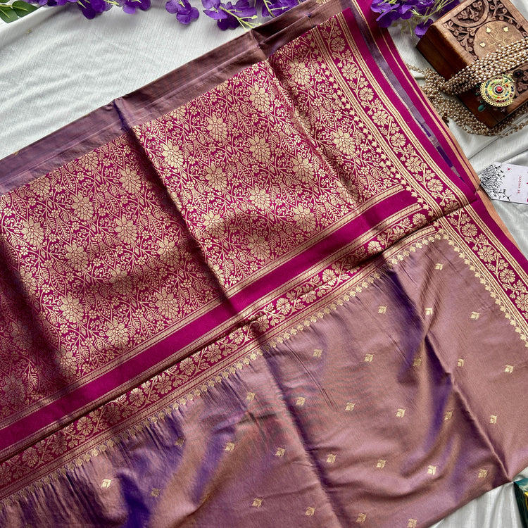 Opera Mauve Soft Silk Sareei
