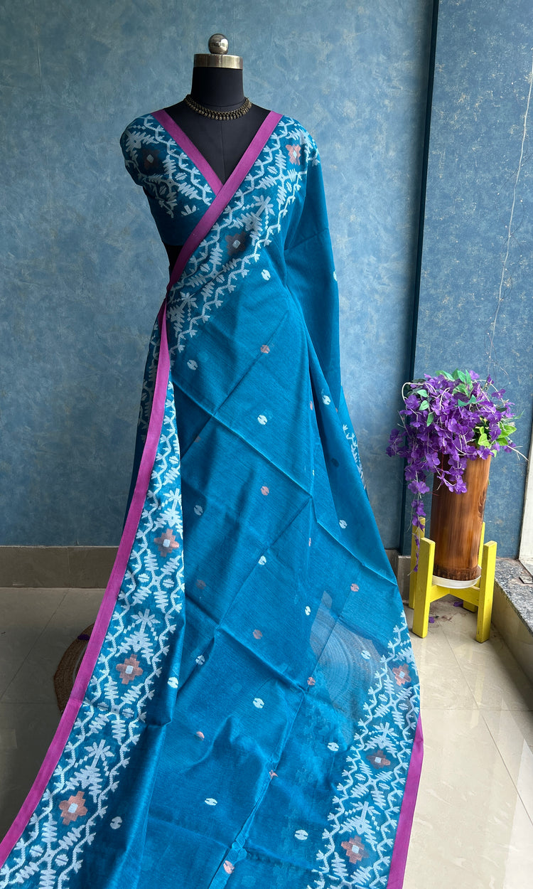 Ocean Handloom Jamdani Saree
