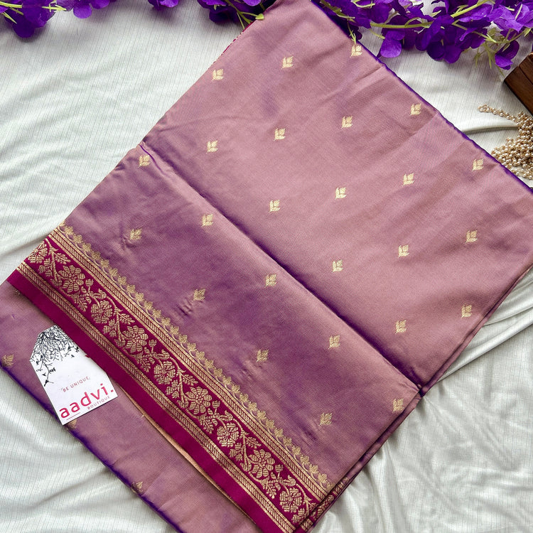 Opera Mauve Soft Silk Sareei