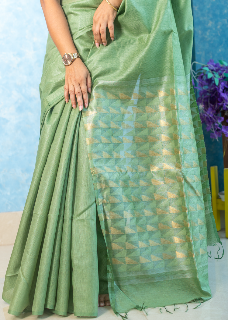 Sap Green Noel Silk