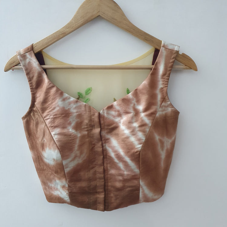 Cotton Blouse With Thread Handwork