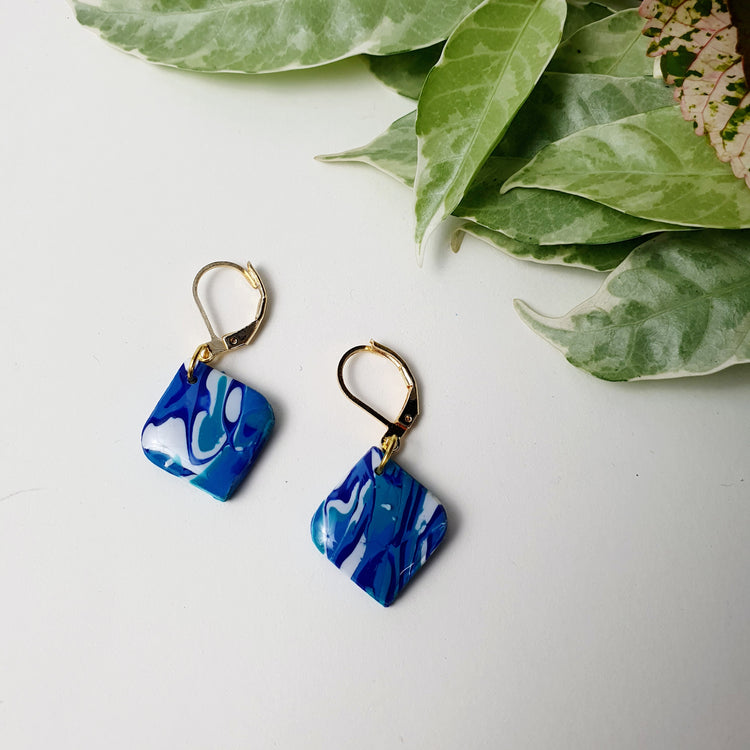Delmare - Clay And Resin Earrings.