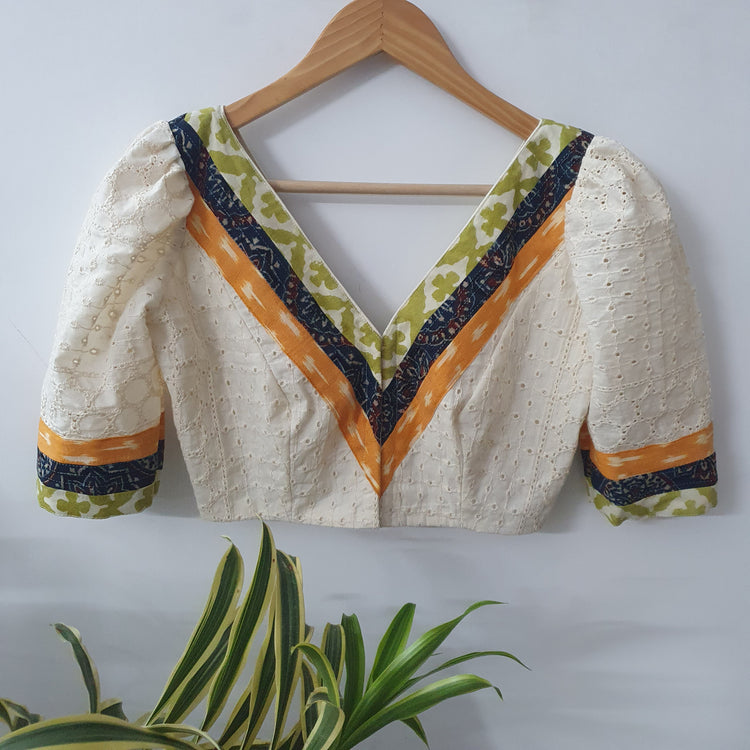 Hakoba Designer Cotton Blouse