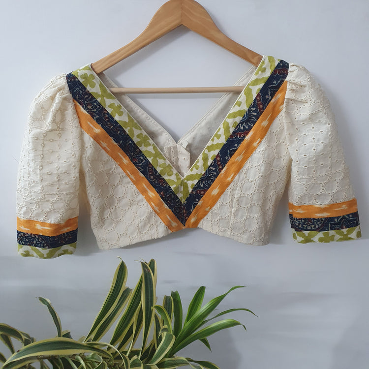 Hakoba Designer Cotton Blouse