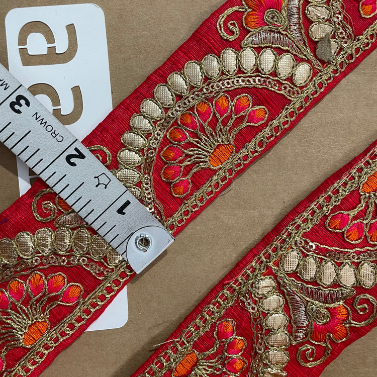 Embroidered Lace 9 Meters Roll