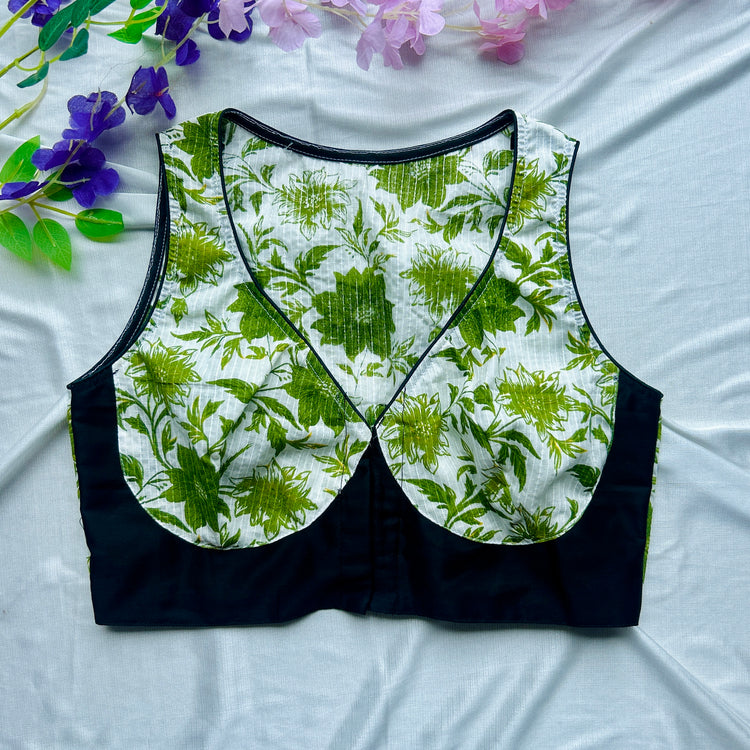 Ajrakh Printed Cotton Blouse