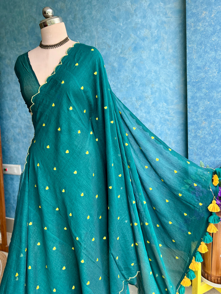 Teal Mul Cotton