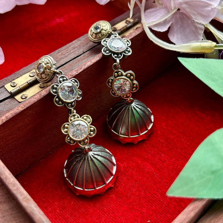 The Safed 3- Step Jhumka