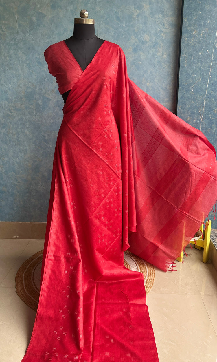 Persian Red SICO Sari