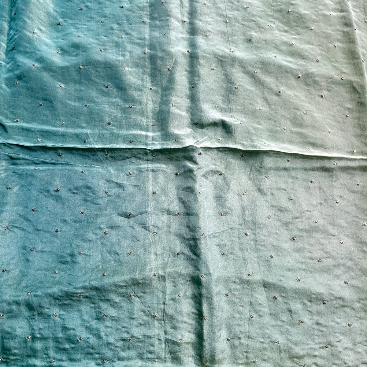 Pistachio Dual Shades Tissue Fabric — view 2
