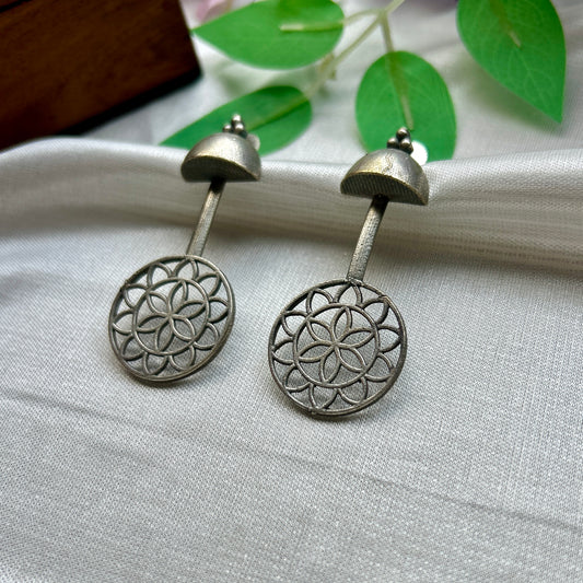 The Mandala Jhumki Drops