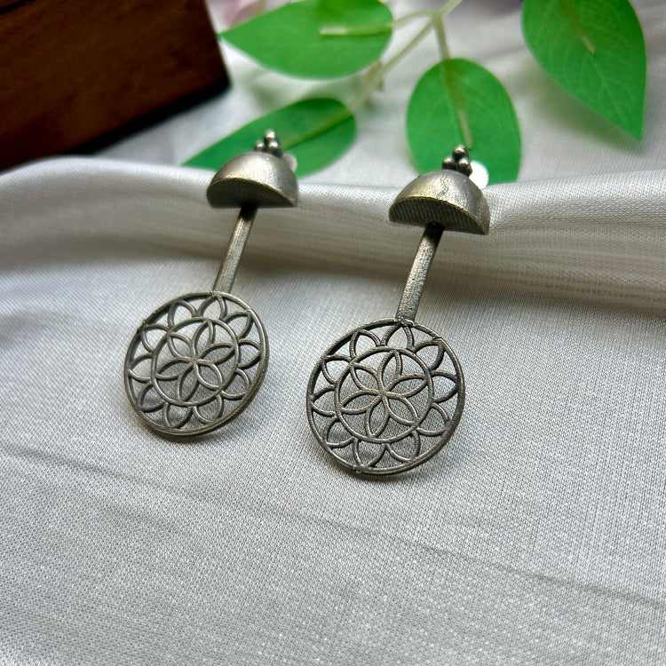 The Mandala Jhumki Drops