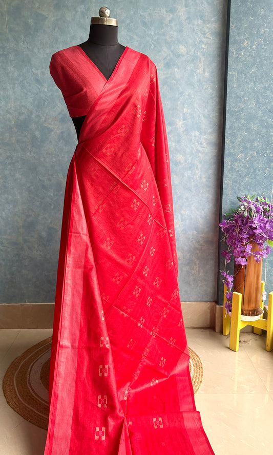 Chilli Red SICO Sari
