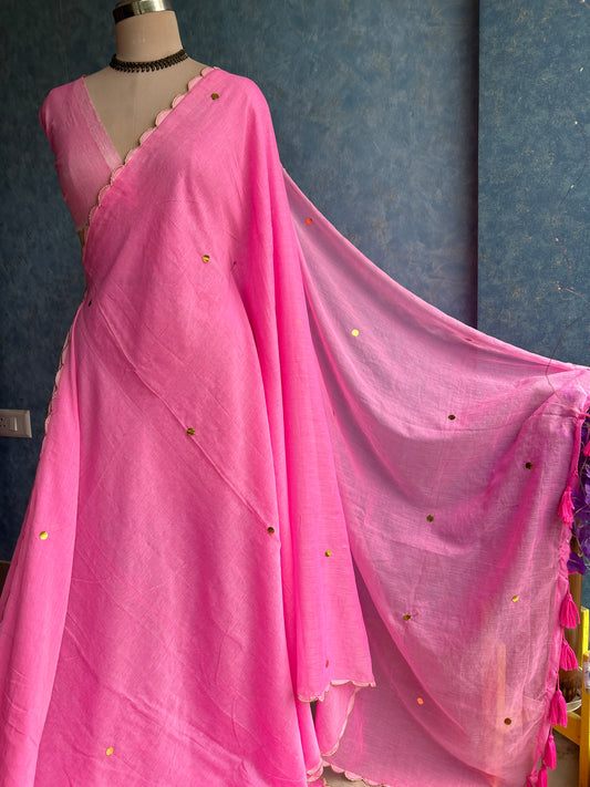 Flamingo Mul Cotton