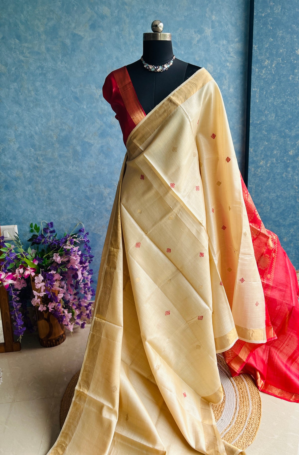 Handwoven Pure Tusser Silk — view 2