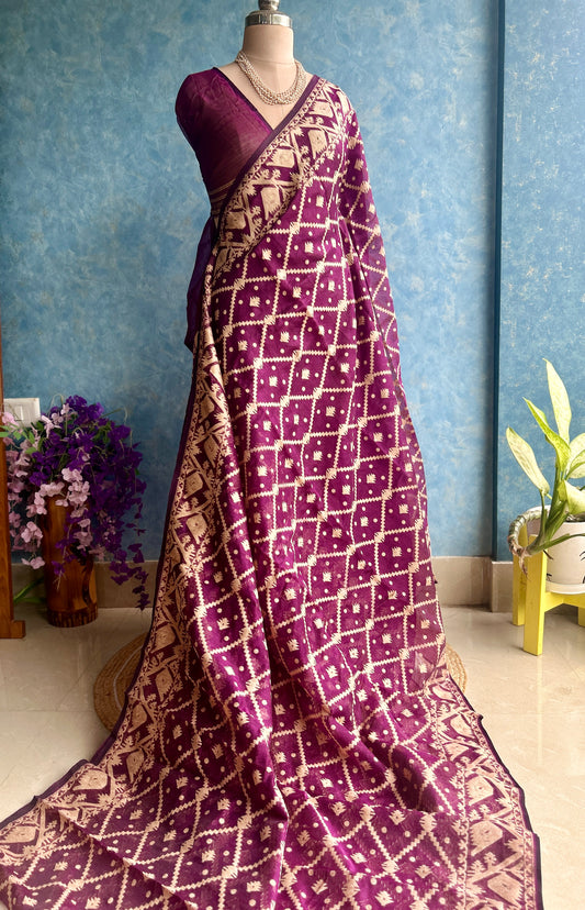 Raisin Soft Dhakai Jamdani