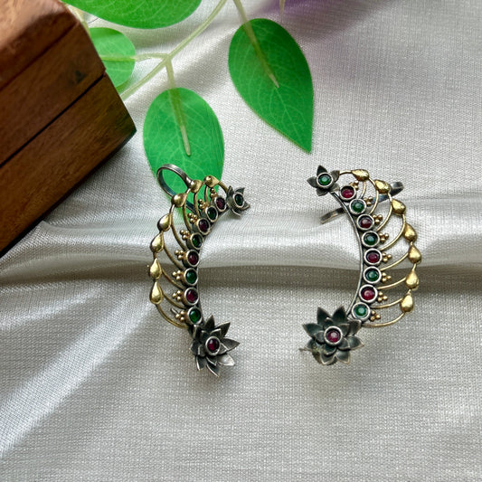 The Kamal Kaan - Lotus Ear Cuffs