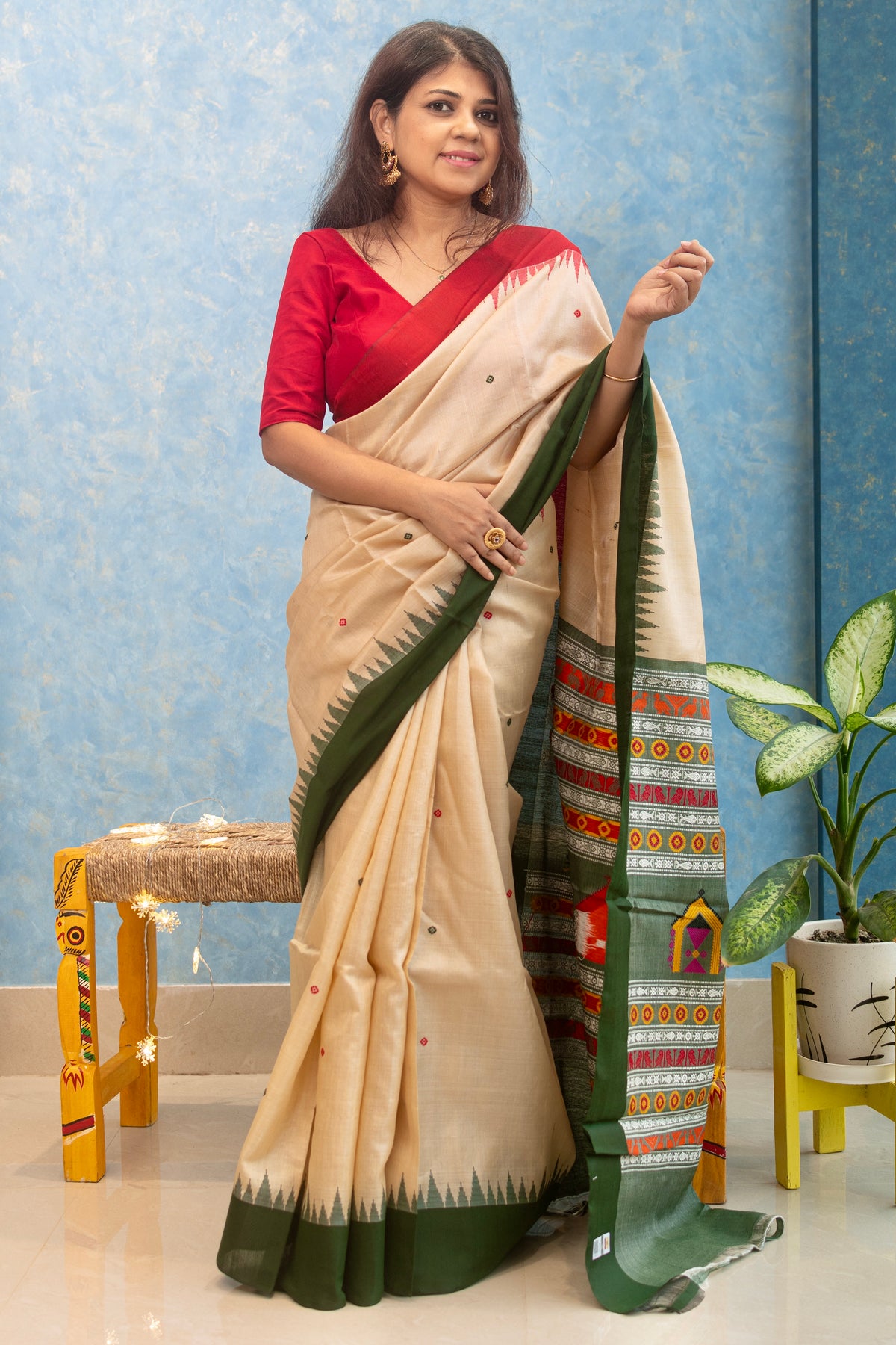 Off White Dolabedi Pure Tusser Silk — view 2