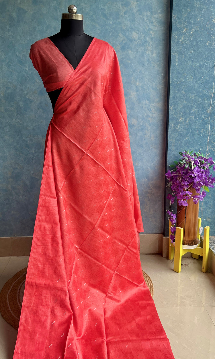 Tomato Red SICO Sari