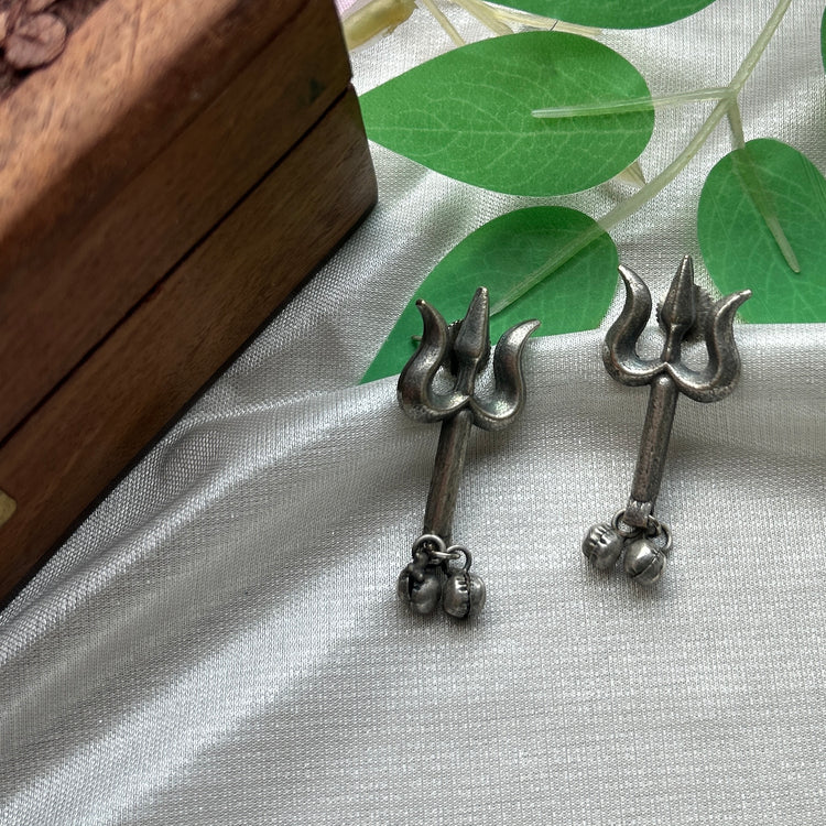 The Shakti Trishul Studs