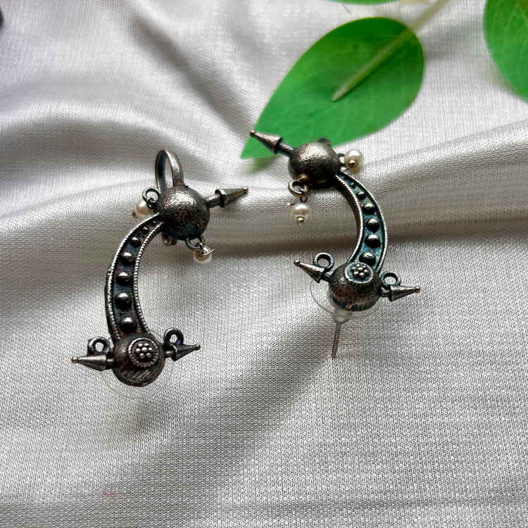 The Tribal Trishul Ear Cuff Studs