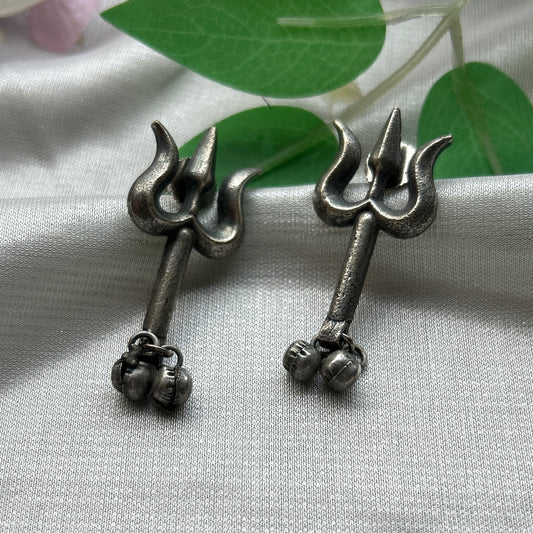 The Shakti Trishul Studs