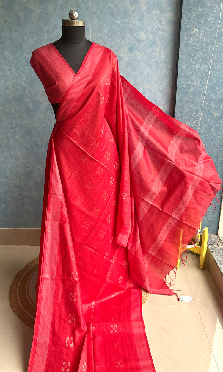 Chilli Red SICO Sari
