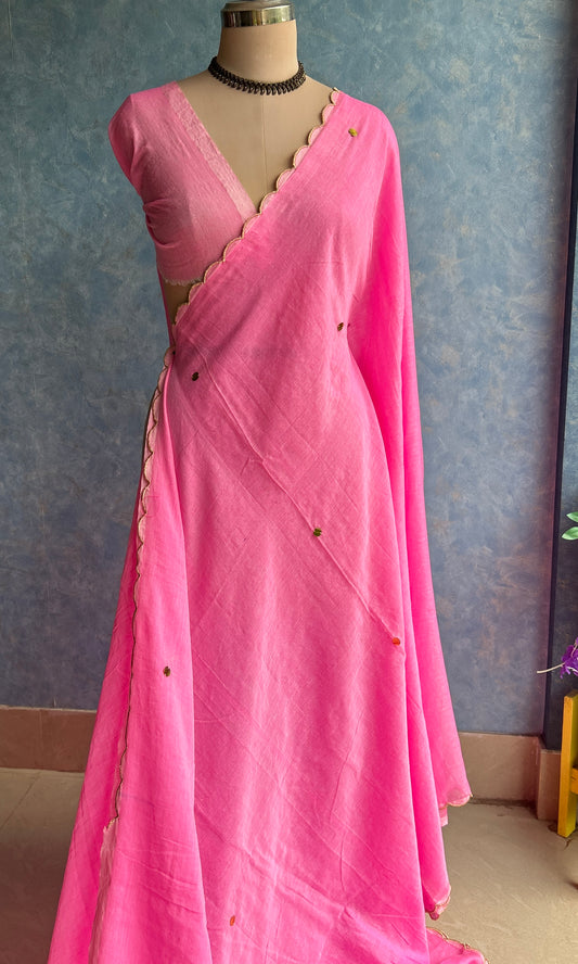 Flamingo Mul Cotton