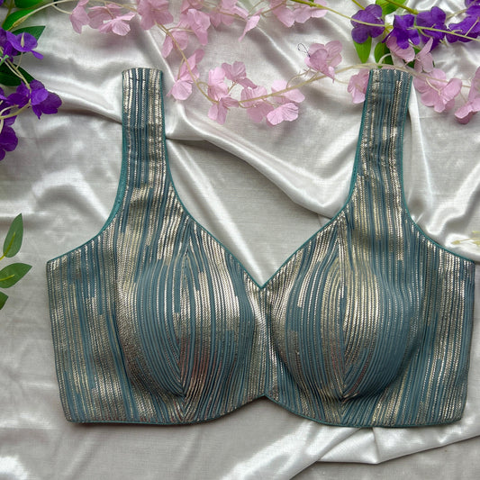 Hemlock-Golden Designer Blouse