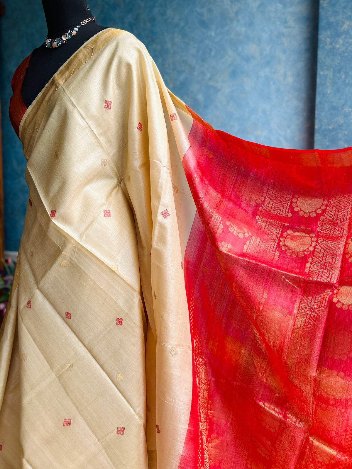 Handwoven Pure Tusser Silk — view 3