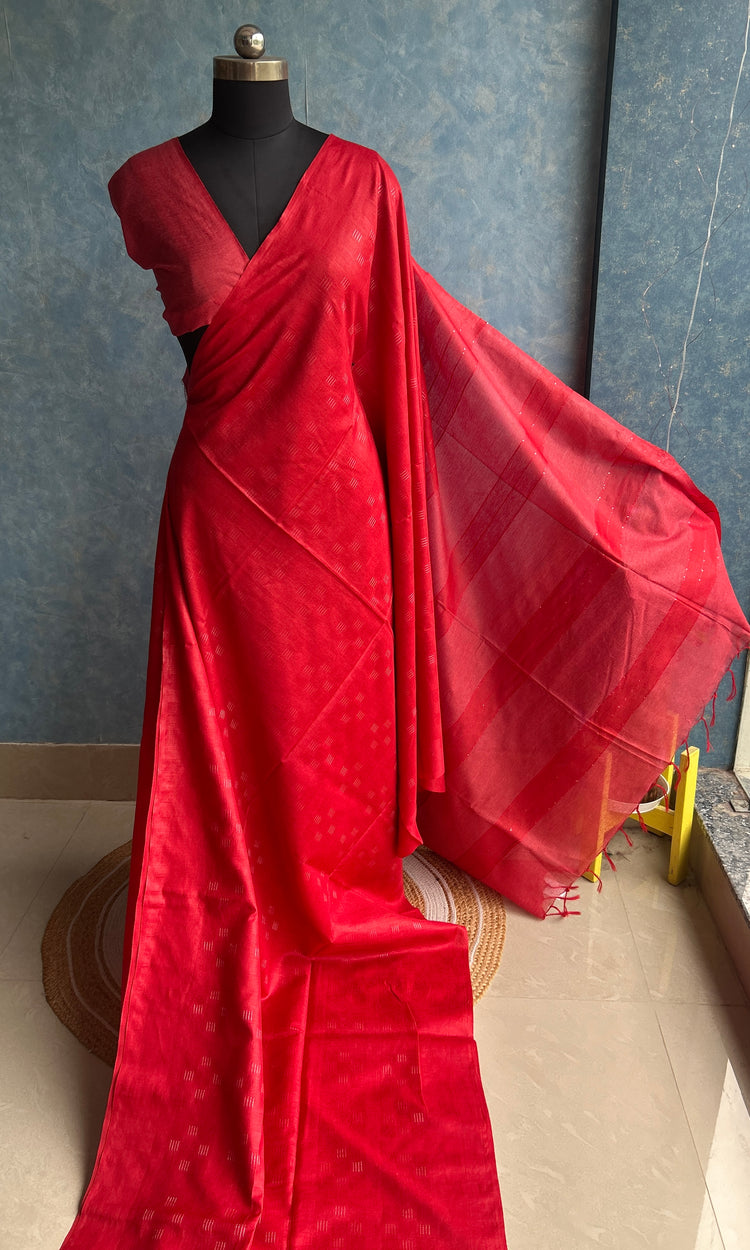 Persian Red SICO Sari