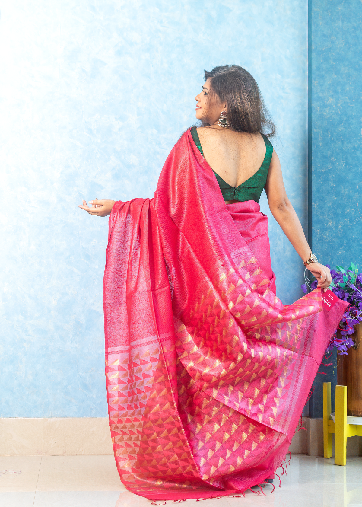 Ruby Red Noel Silk — view 2