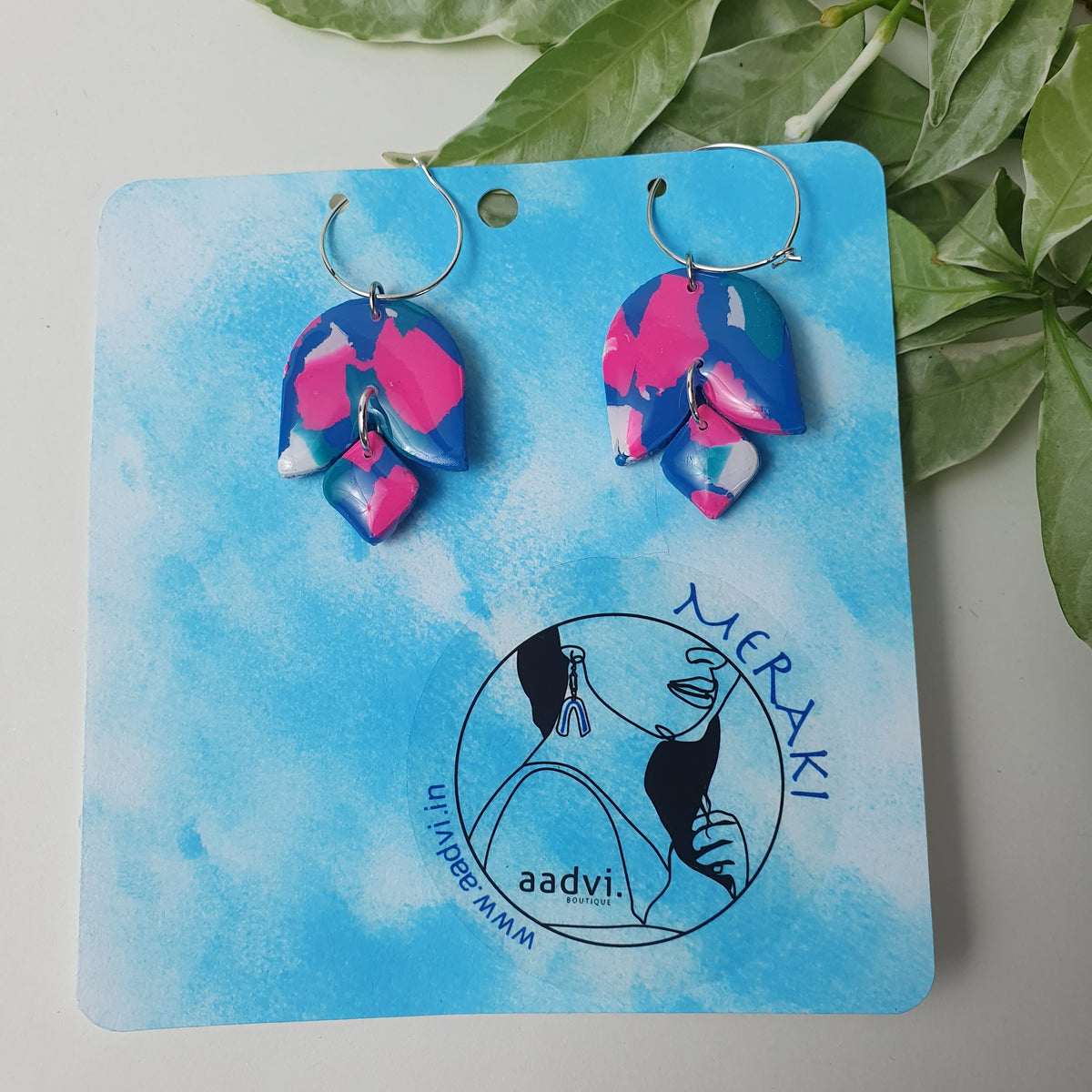 Kiyomi - Clay And Resin Earrings.