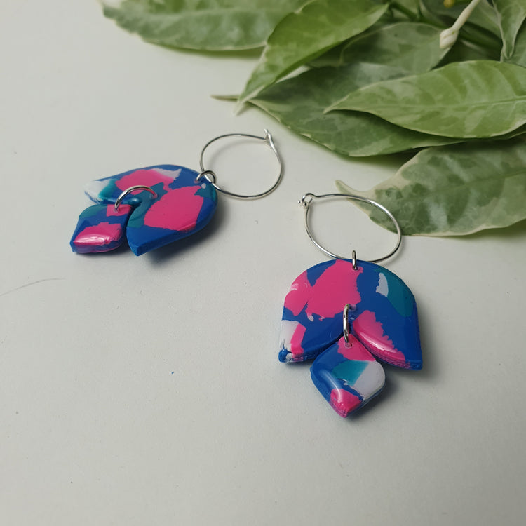 Kiyomi - Clay And Resin Earrings.