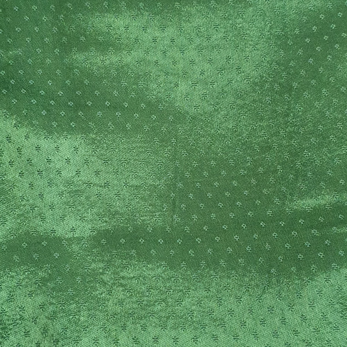 Seaweed Green Mashru Silk Fabric — view 4