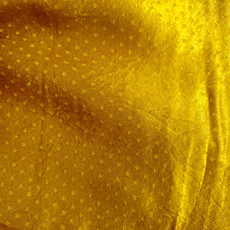 Mustard Color Mashru Silk Fabric