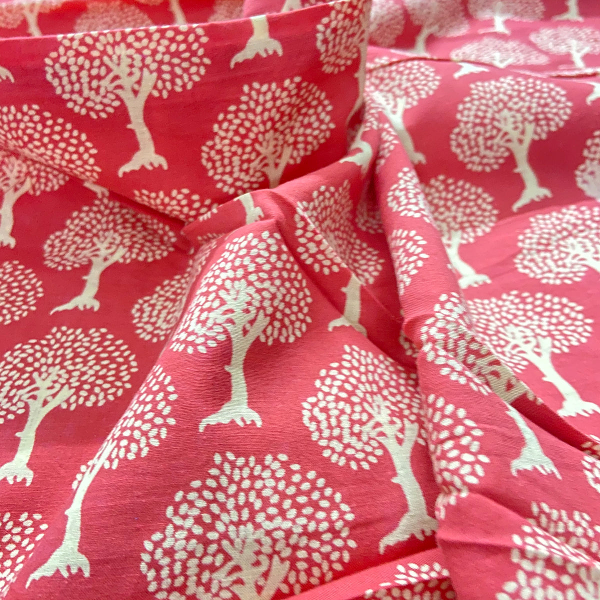 Printed Cotton Blouse Piece — view 2