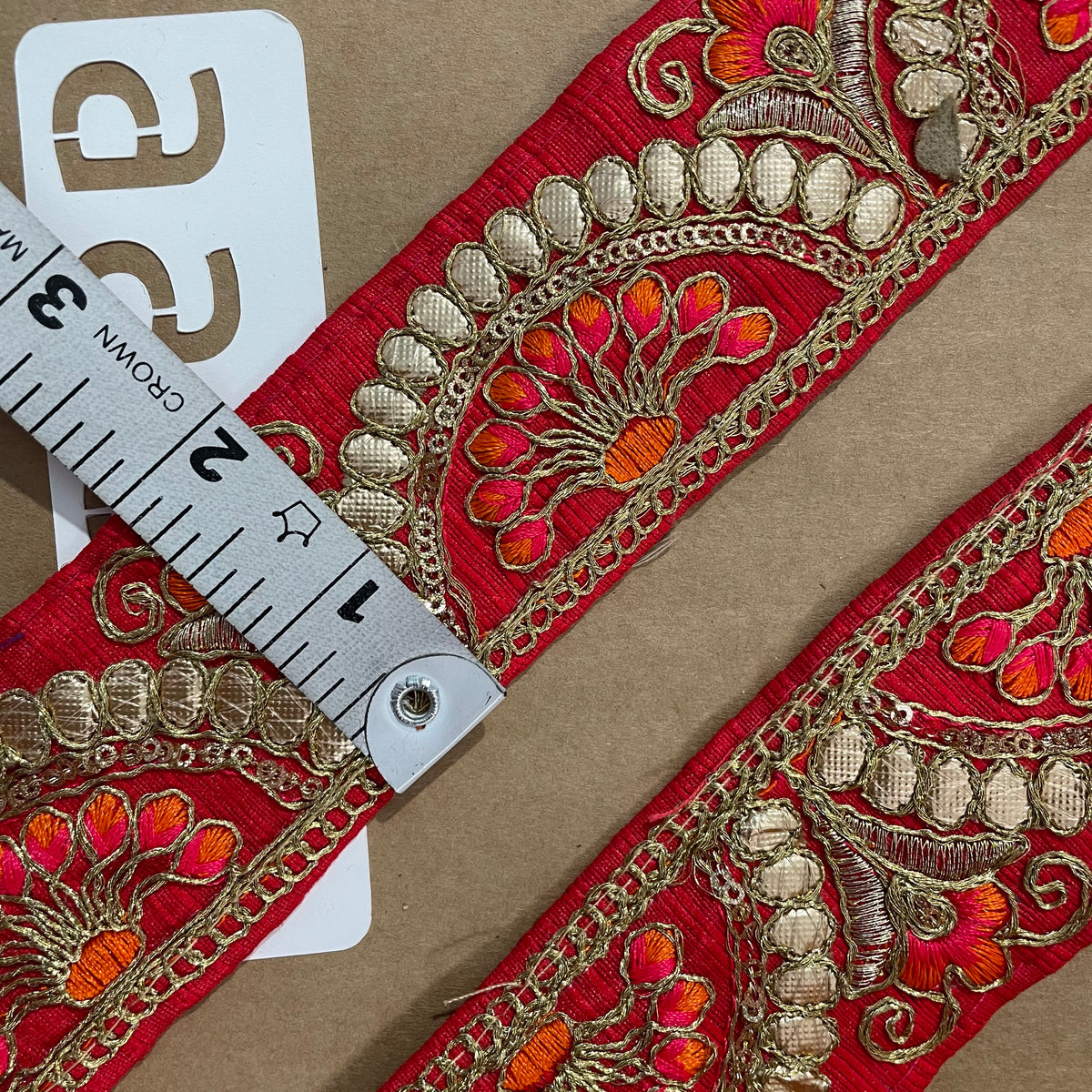 Embroidered Lace 9 Meters Roll — view 3