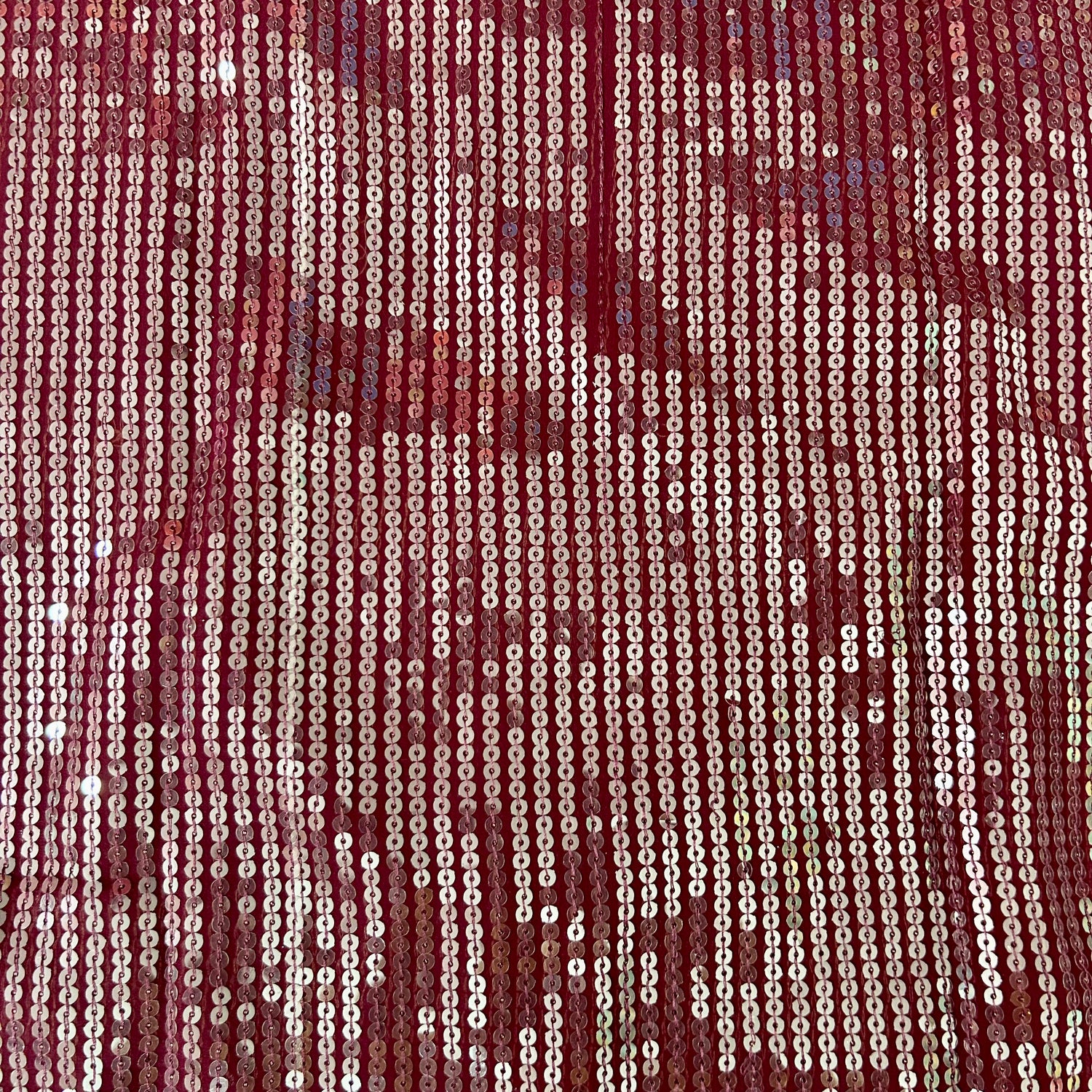 Maroon Georgette With Sequin Work Fabric — view 4